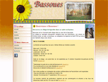 Tablet Screenshot of bassoues.net